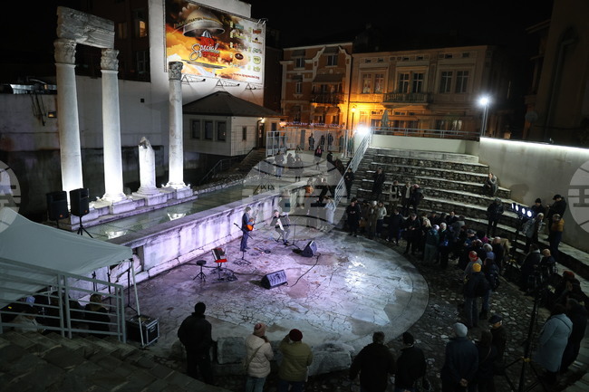 Пловдив - Археологически обект Одеона - откриване 