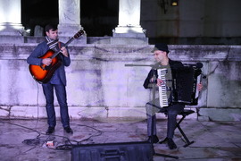 Пловдив - Археологически обект Одеона - откриване