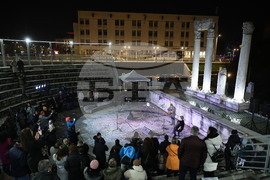 Пловдив - Археологически обект Одеона - откриване