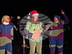 Добрич - коледна елха- светлини