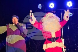 Добрич - коледна елха- светлини