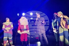 Добрич - коледна елха- светлини