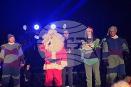 Добрич - коледна елха- светлини