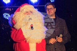 Добрич - коледна елха- светлини