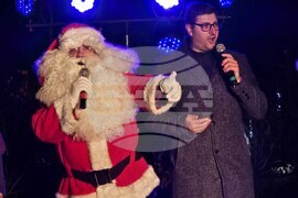 Добрич - коледна елха- светлини