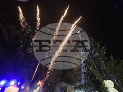 Добрич - коледна елха- светлини