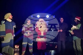 Добрич - коледна елха- светлини