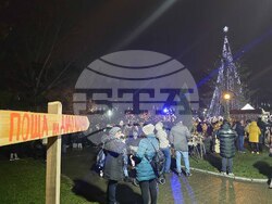 Добрич - коледна елха- светлини