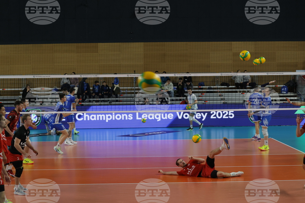 Волейбол - Шампионска лига - мъже -  Левски - Шомон