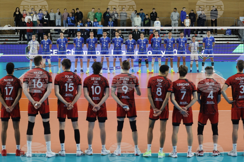 Волейбол - Шампионска лига - мъже -  Левски - Шомон