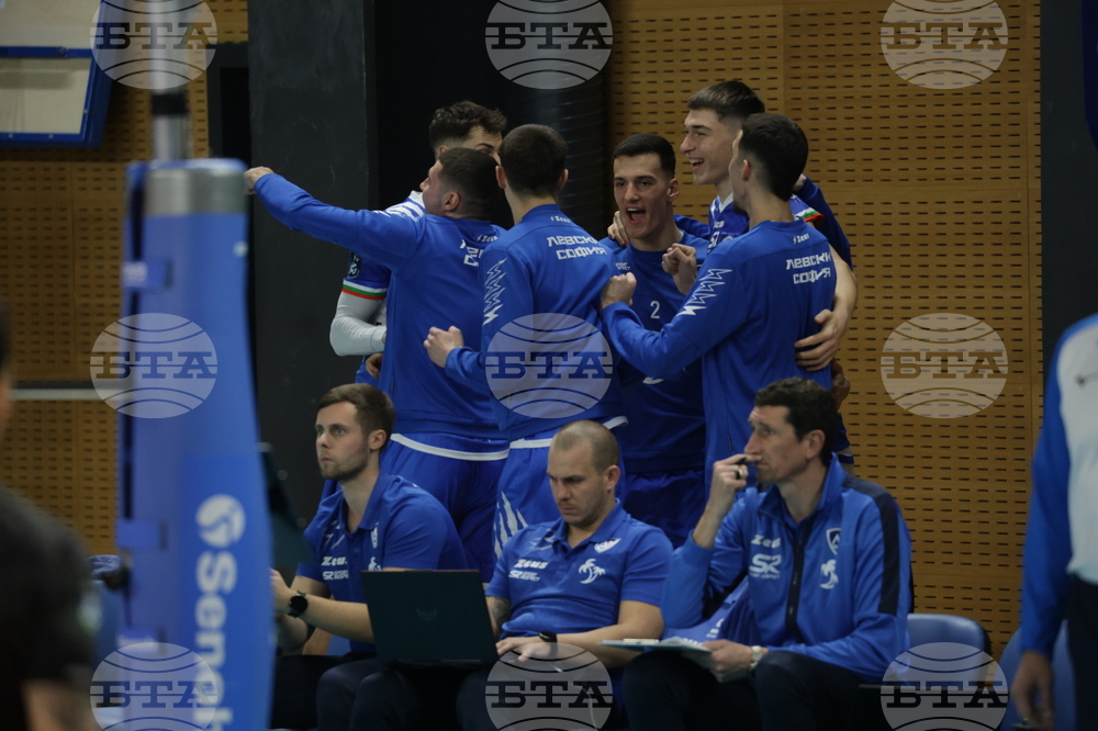Волейбол - Шампионска лига - мъже -  Левски - Шомон