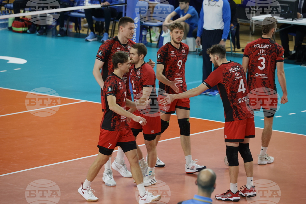 Волейбол - Шампионска лига - мъже -  Левски - Шомон