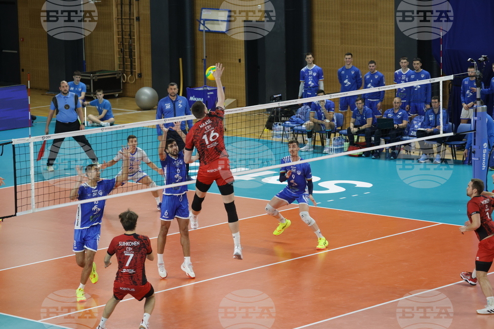 Волейбол - Шампионска лига - мъже -  Левски - Шомон