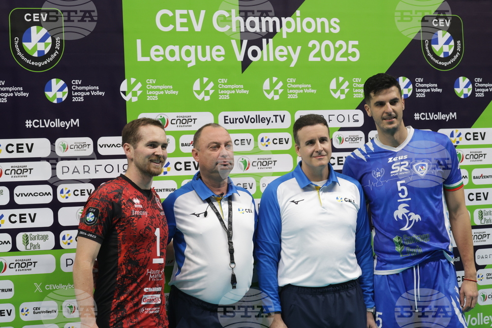Волейбол - Шампионска лига - мъже -  Левски - Шомон
