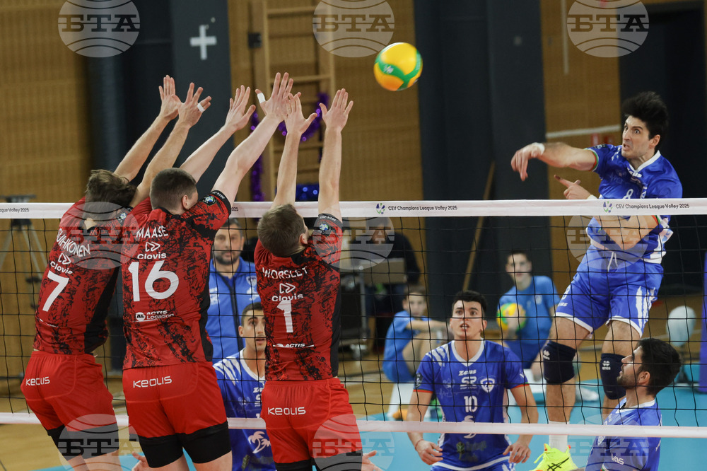 Волейбол - Шампионска лига - мъже -  Левски - Шомон