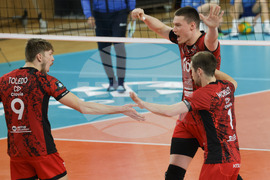 Волейбол - Шампионска лига - мъже -  Левски - Шомон