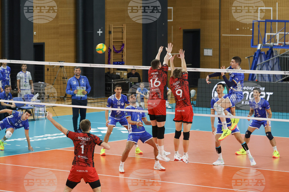 Волейбол - Шампионска лига - мъже -  Левски - Шомон