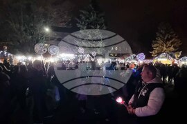 Шумен - коледни светлини