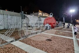 Шумен - коледни светлини