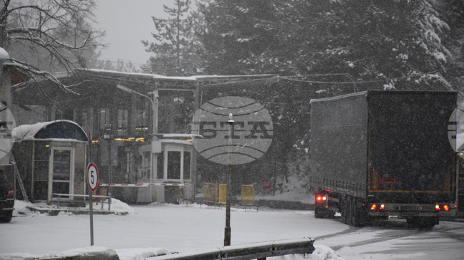 Интензивен е трафикът на ГКПП "Капитан Андреево" на изход за товарни автомобили 