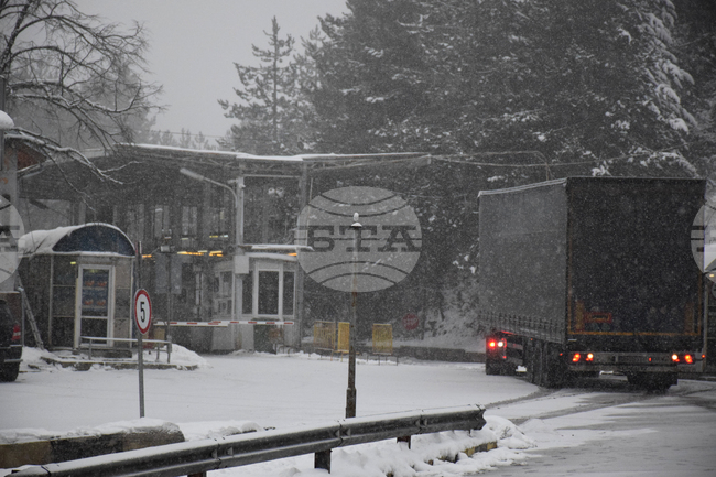 Интензивен е трафикът на ГКПП "Капитан Андреево" на изход за товарни автомобили 