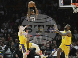 Lakers Heat Basketball