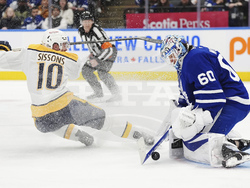 Predators Maple Leafs Hockey