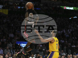 Lakers Heat Basketball