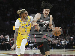 Lakers Heat Basketball