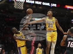 Lakers Heat Basketball