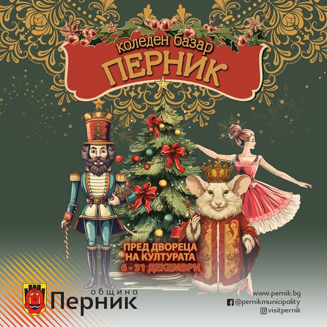 Утре ще грейнат светлините на коледната елха в Перник