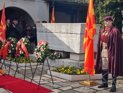 Република Северна Македония - Гоце Делчев - годишнина - паметник