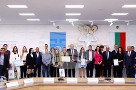 НСА - спортисти - церемония