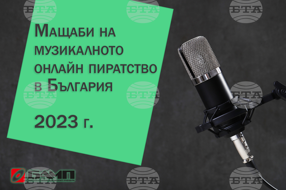 Bulgarian Association of Music Producers Reports over 135 Mln Visits to Pirate Websites in 2023