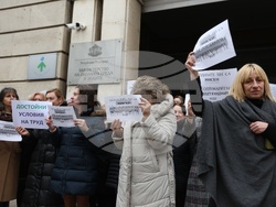 Министерство на околната среда и водите - протест