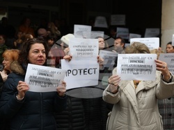 Министерство на околната среда и водите - протест
