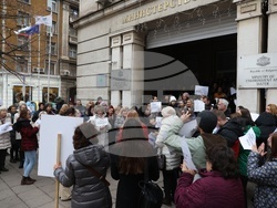 Министерство на околната среда и водите - протест