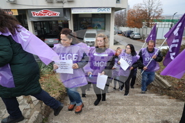 Благоевград - протест - КНСБ