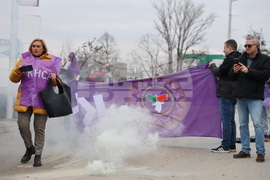 Благоевград - протест - КНСБ