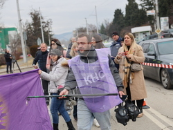 Благоевград - протест - КНСБ