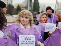 Благоевград - протест - КНСБ