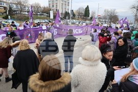 Благоевград - протест - КНСБ