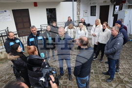 Благоевград - протест - КНСБ