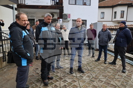 Благоевград - протест - КНСБ