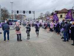 Работещи в структури към МОСВ - блокада - кръстовище