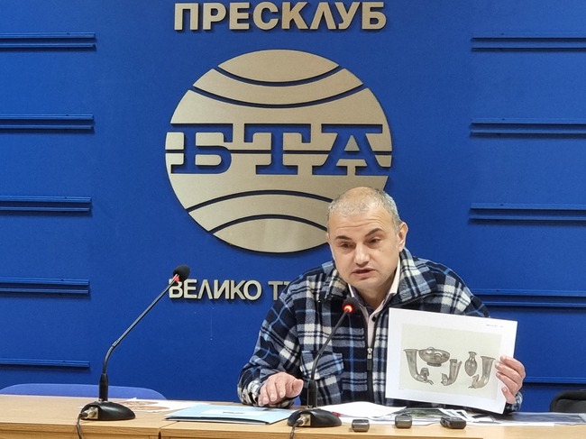 Пресконференция, посветена на 50 години от откриването на Боровското тракийско съкровище