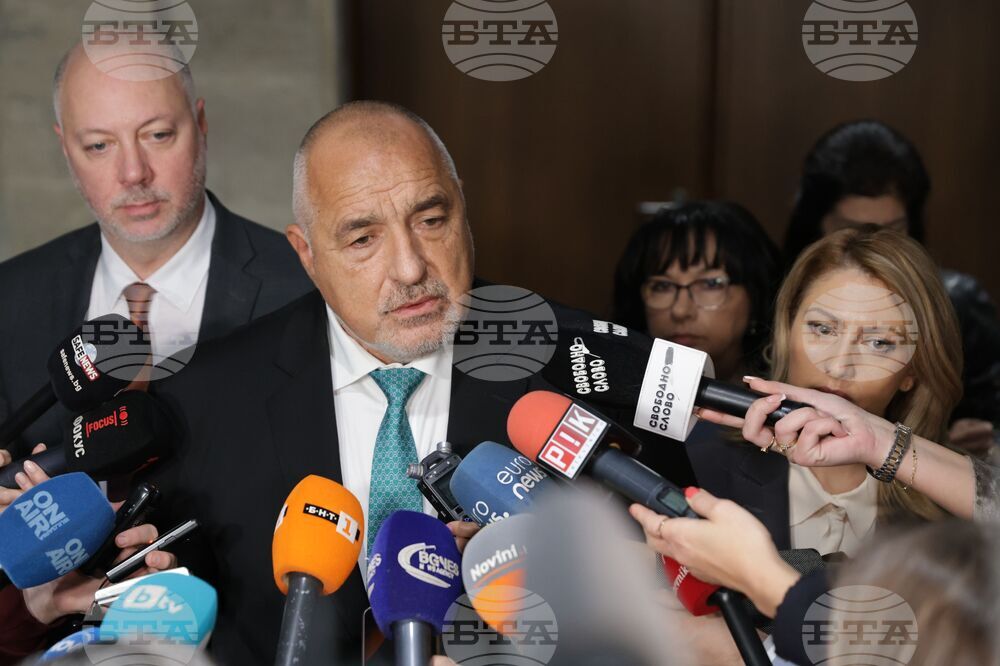 Народно събрание - Бойко Борисов - брифинг