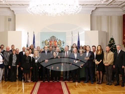 Президент - културни дейци - награждаване