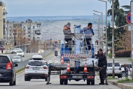 Бургас - коледна украса