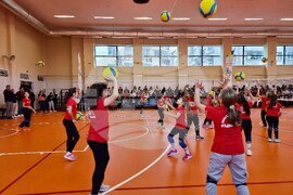 Видин - „С волейбол на училище" - открита тренировка